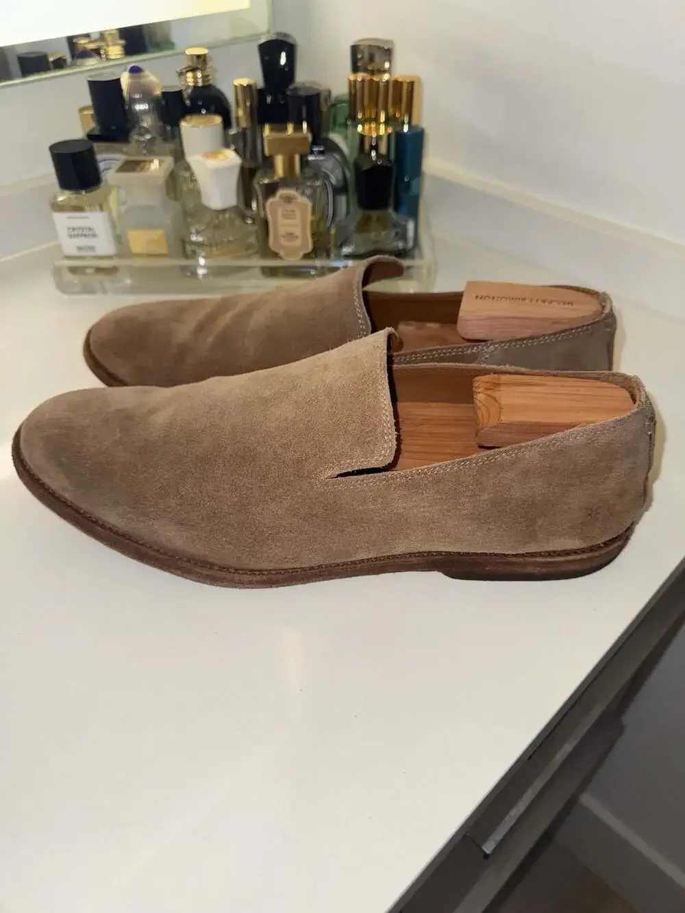 Frye Men's Suede Slip-On Loafers Size 12D